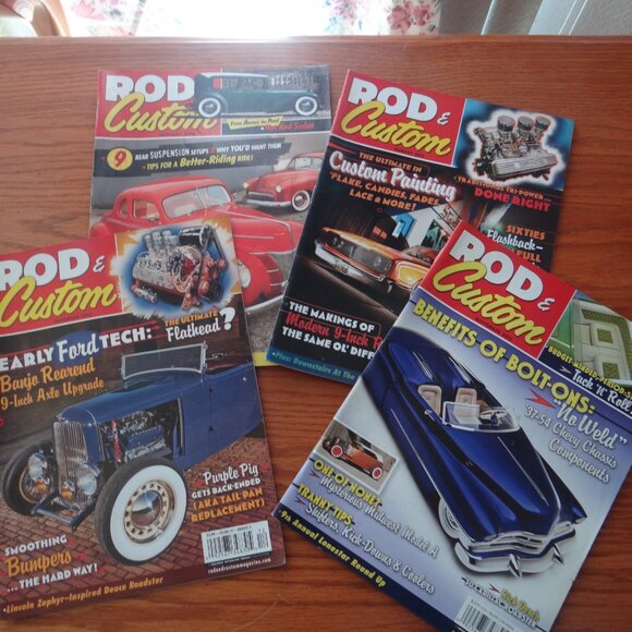 4 Issue Rod & Custom Magazine 2000'S - Picture 1 of 5